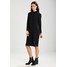 JDYLISA LONG SHIRT Sukienka koszulowa black JY121C02M