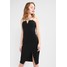New Look GO STRAPPY WRAP MIDI DRESS Sukienka letnia black NL021C0TK