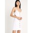 NA-KD OPEN BACK LOOK DRESS Sukienka letnia white NAA21C01G