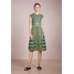 M Missoni DRESS Sukienka dzianinowa bottle green/black/mint MM321C04F