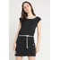 Ragwear TAG A ORGANIC Sukienka z dżerseju black R5921C026