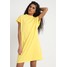Weekday PRIME DRESS Sukienka z dżerseju yellow WEB21C007