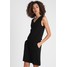 edc by Esprit HIP DRESS Sukienka z dżerseju black ED121C0E3