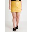 Glamorous Curve SKIRT Spódnica mini yellow GLA21B00E
