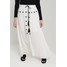 Glamorous Curve TASSEL MAXI SKIRT Długa spódnica white GLA21B00B