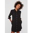 Vero Moda VMSILLA SHORT DRESS Sukienka koszulowa black VE121C1HJ