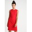Benetton MILANO STITCH BODYCON DRESS Sukienka etui red 4BE21C08S