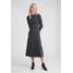 Polo Ralph Lauren SLEEVE CASUAL DRESS Długa sukienka grey PO221C04K