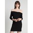 Urban Classics LADIES OFF SHOULDER CROSS DRESS Sukienka etui black UR621C00J