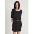 Ragwear TANYA ORGANIC Sukienka z dżerseju black R5921C02L