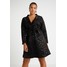 Fashion Union Plus ANIMAL JACQUARD DRESS Sukienka letnia black leopard FAJ21C00D
