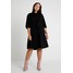 Fashion Union Plus TIE FRONT DRESS Sukienka letnia black FAJ21C00I