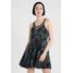 Superdry Sukienka z dżerseju tropical charcoal SU221C09T