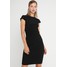 Vero Moda VMJONIE CAP SLEEVE DRESS Sukienka etui black VE121C1G1