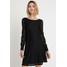 Vero Moda VMINGER BOATNECK DRESS Sukienka letnia black VE121C1HZ