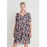 Glamorous Curve PRINTED SHIFT DRESS Sukienka letnia dark blush GLA21C03L