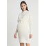 MAMALICIOUS DRESS Sukienka dzianinowa snow white M6429F0IW