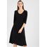 Marc O'Polo DRESS SLEEVE ROUND-NECK Sukienka z dżerseju black MA321C0A4