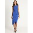 WAL G. SIDE KNOT DRESS Sukienka etui cobalt blue WG021C072