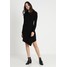 AllSaints KRISTA DRESS Sukienka dzianinowa black A0Q21C05G