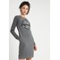 Superdry TAYLOR SWEAT DRESS Sukienka letnia iron grey marl SU221C0BT