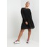 ONLY Carmakoma CARSPELT PLEAT DRESS Sukienka letnia black ONA21C025