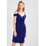 Anna Field Sukienka z dżerseju royal blue AN621C0X5