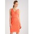 Esprit Collection VIOLA Sukienka etui coral orange ES421C0HZ