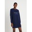 Calvin Klein Jeans MONOGRAM DRESS Sukienka letnia peacoat C1821C02U