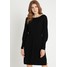 Marc O'Polo DRESS LONGSLEEVE RAGLAN Sukienka dzianinowa black MA321C0C4