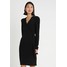 Vero Moda Tall VMFINULA WRAP DRESS Sukienka letnia black VEB21C02F