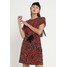 Warehouse CHANNEL DRESS Sukienka z dżerseju orange WA221C0EB