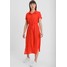 Glamorous Petite SPLIT SIDE MIDI DRESS Sukienka koszulowa orange GLB21C02D