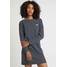 Lacoste SWEATSHIRT DRESS Sukienka z dżerseju navy blue/flour LA221C02H