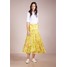 Lauren Ralph Lauren POLY CRINKLE Długa spódnica yellow multi L4221B034