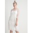 Zizzi GARLAND DRESS Sukienka letnia vanilla ice Z1721C035