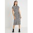 New Look SERENA SNAKE MIDI SHIRT DRESS Sukienka letnia grey NL021C0XN