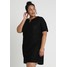 Dorothy Perkins Curve BILLIE BLOSSOM BOBBLE SPARKLE TRIM SHIFT DRESS Sukienka koktajlowa black DP621C096