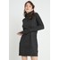 Vero Moda VMBRILLIANT ROLLNECK DRESS Sukienka dzianinowa black melange VE121C1IT