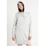 Nike Sportswear RALLY HOODIE DRESS Sukienka letnia grey heather/pale grey NI121C015
