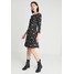 Vero Moda VMKIMMI 3/4 SKATER DRESS Sukienka z dżerseju black VE121C1IL