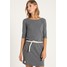 Ragwear TANYA ORGANIC Sukienka z dżerseju dark grey R5921C02L