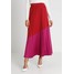 Sister Jane COLOURBLOCK SKIRT Długa spódnica neon pink QS021B00M