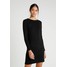 Noisy May NMMETROPOL DRESS Sukienka dzianinowa black NM321C09A