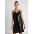 Vero Moda VMSILVYA SINGLET SHORT DRESS Sukienka koktajlowa black VE121C1LF