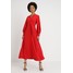 Warehouse PUSSYBOW DRESS Długa sukienka red WA221C0GL