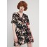 Miss Selfridge Petite KIMONO WRAP DRESS Sukienka letnia black PY021C02B