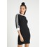 adidas Originals STRIPES DRESS Sukienka z dżerseju black AD121C040
