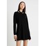 Monki SZUME DRESS Sukienka letnia solid black MOQ21C015