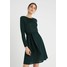 Dorothy Perkins CUT AND SEW WORKWEAR DRESS Sukienka dzianinowa green DP521C1UL
